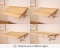 Wood Floating Desk - Natural