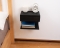 Floating Nightstand with Drawer - Black