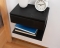 Floating Nightstand with Drawer - Black