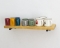 Floating Shelf with Metal Rod Brackets - Madrid