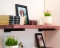 Floating Shelves with Minimalistic Style Metal Brackets - Rome