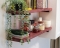 Floating Shelves with Minimalistic Style Metal Brackets - Rome