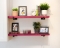 Floating Shelf with Square Tube Brackets - Tokyo