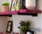 Floating Shelf with Square Tube Brackets - Tokyo