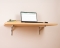Wood Floating Desk - Natural