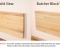 Wood Floating Desk - Natural