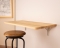 Wood Floating Desk - Natural