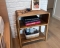 Curved Edge Wooden Nightstand with Legs- Cape Town