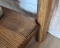 Curved Edge Wooden Nightstand with Legs- Cape Town