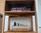 Curved Edge Wooden Nightstand with Legs- Cape Town