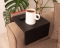 Functional Wood Armrest Table - Black