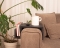 Functional Wood Armrest Table - Black