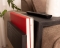 Functional Wood Armrest Table - Black