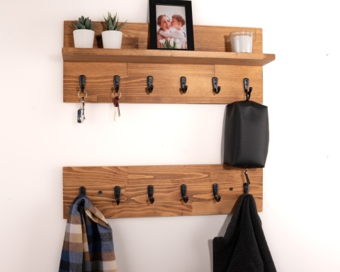 Coat Rack with Shelf  - Cape Town