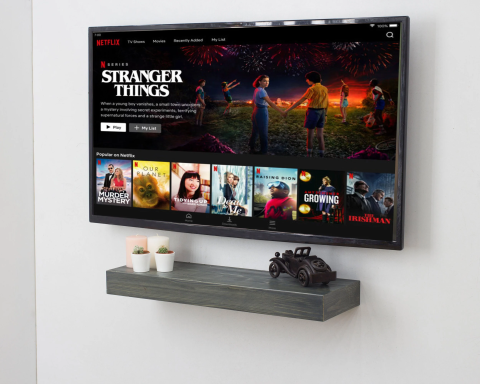 Modern Floating Tv Shelves - Monaco