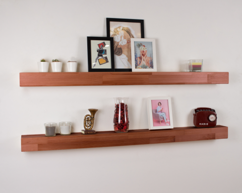 Floating Shelves Custom Size 3 Inch Thick - Paris