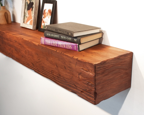 Reclaimed Fireplace Shelf Mantel - Paris