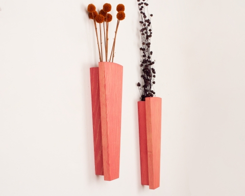 Wood Wall Pocket - Oslo - Small