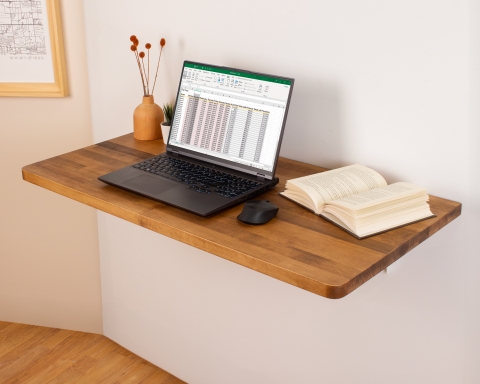 Wood Floating Desk - CapeTown