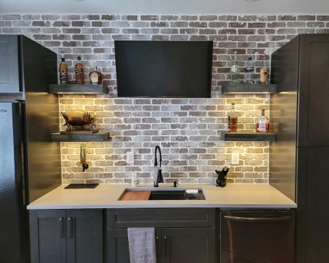Floating Shelf with Led Lights - Nairobi