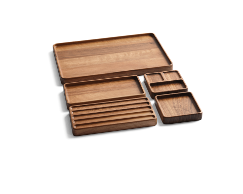 SALVADOR ORGANIZER SET - Walnut