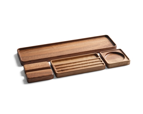 LUSH ORGANIZER SET - Walnut