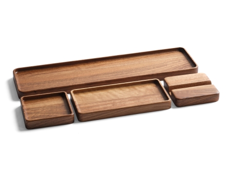 PABLO ORGANIZER SET - Walnut