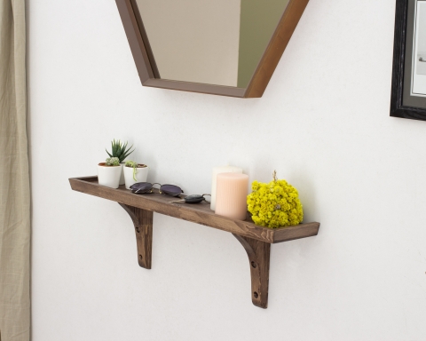 Wall Decor Shelf | Entryway Organizer - London