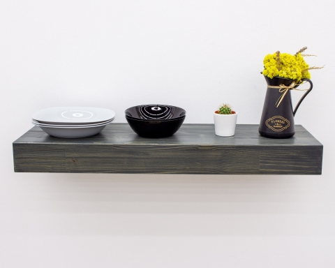 Floating Shelves Custom Size 3 Inch Thick - Nairobi