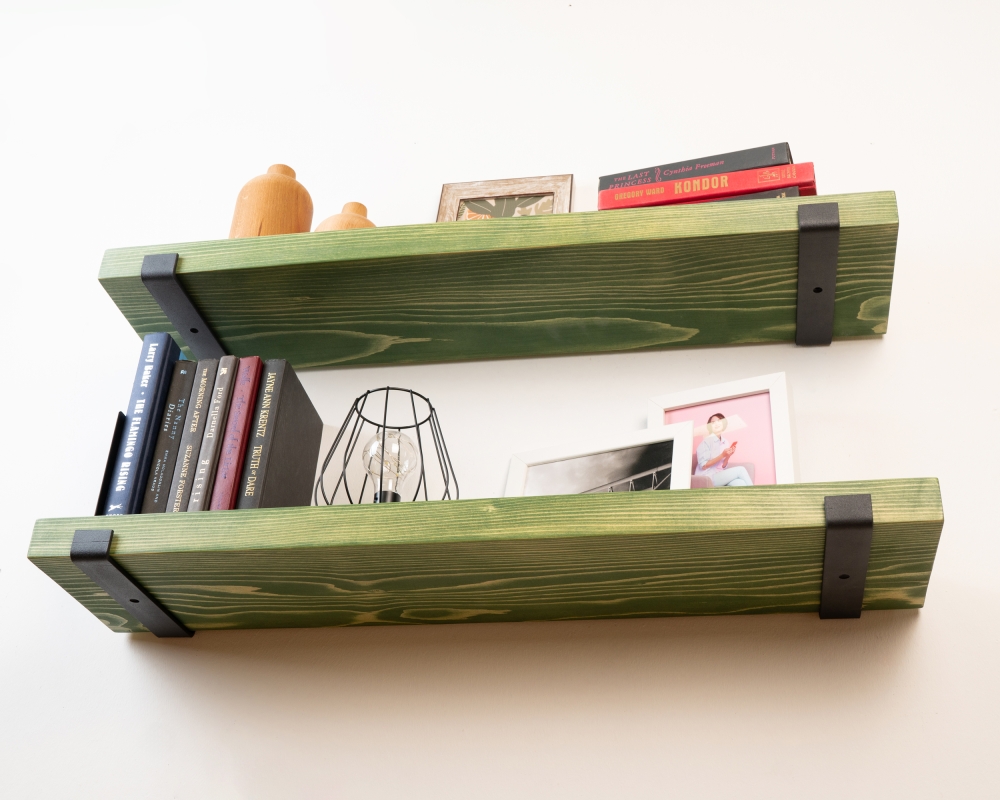 Heavy Duty Shelf with Industrial Metal Brackets - Jakarta