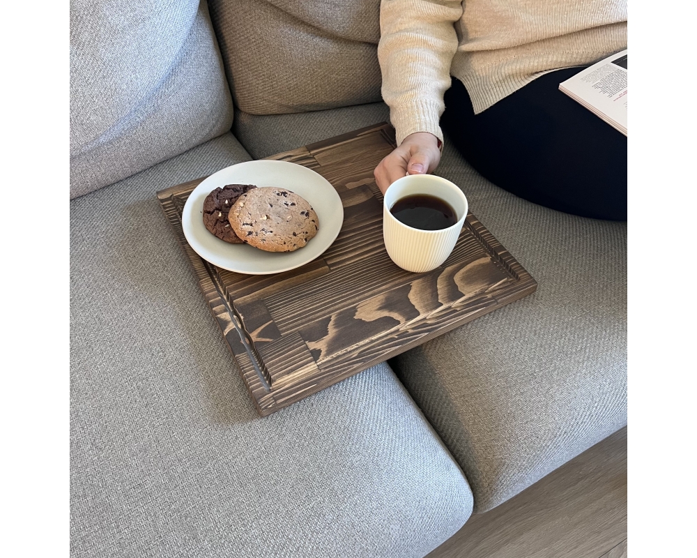 Wooden Square Tray Table - Vancouver