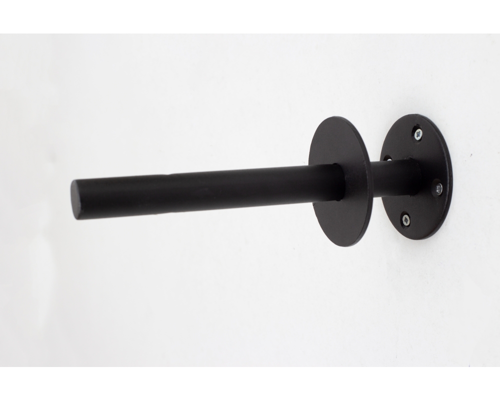 Floating Shelf with Metal Rod Brackets - Madrid