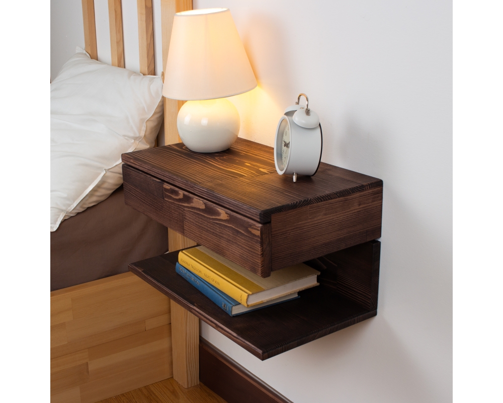  Floating Nightstand with Drawer - London