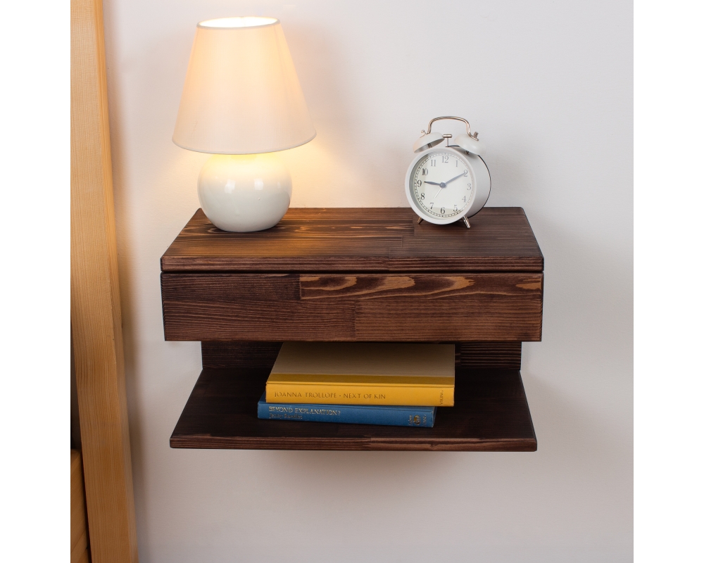  Floating Nightstand with Drawer - London