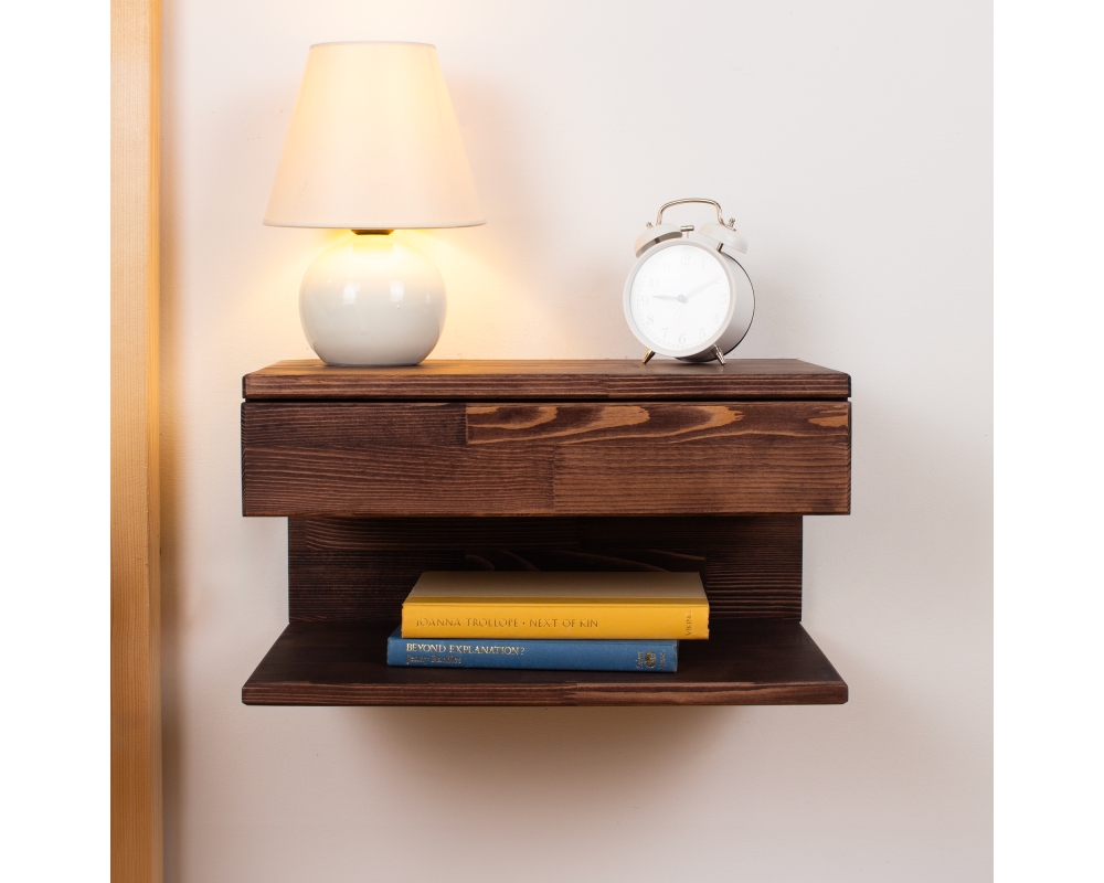  Floating Nightstand with Drawer - London