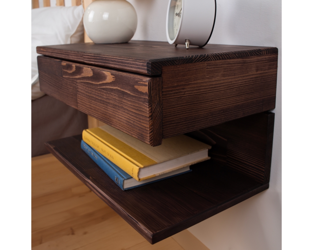  Floating Nightstand with Drawer - London