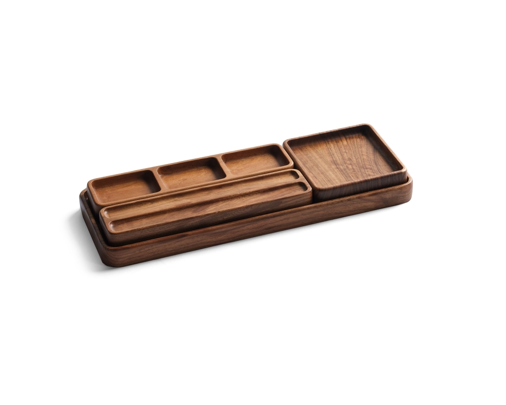FLEX ORGANIZER SET - Walnut