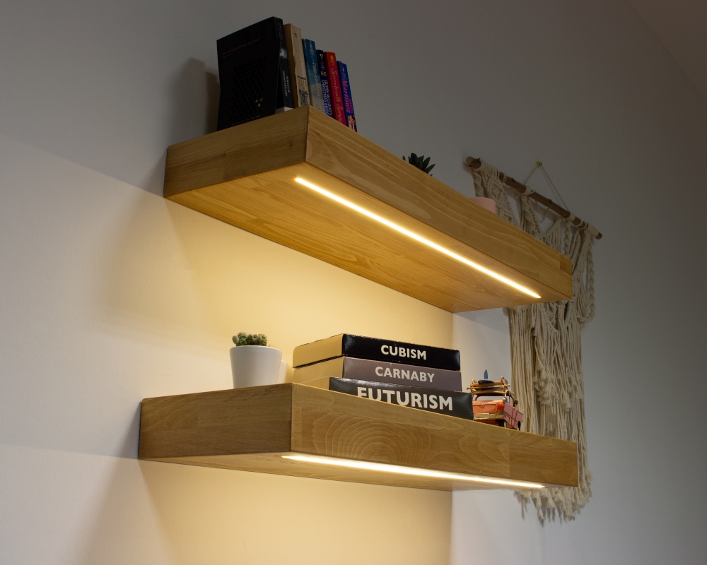 Floating Shelf with Led Lights - Madrid