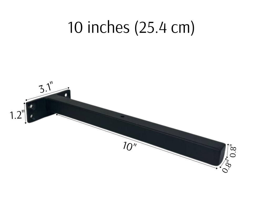 Heavy Duty Square Brackets  - Floating Shelf Brackets 